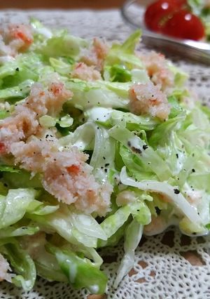 母の十八番☆簡単かにサラダ-レシピのメイン写真