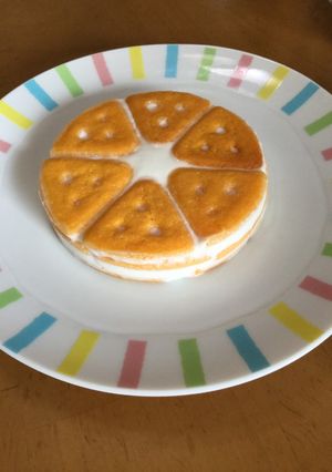 チーザで甘くないレアチーズケーキ風-レシピのメイン写真