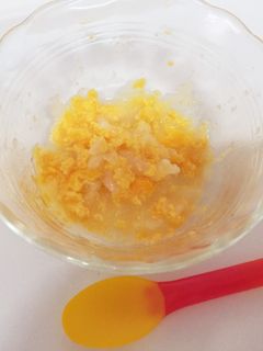 離乳食モグモグ期☆キャベツと卵のサラダ-レシピのメイン写真