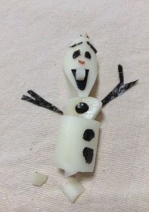 オラフ作ってみました。-レシピのメイン写真