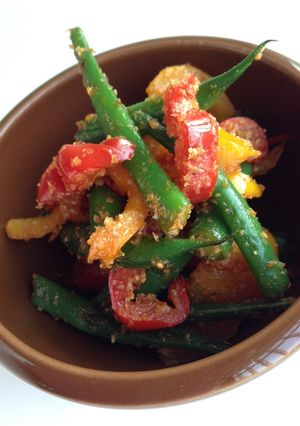 ココナッツオイルの夏野菜きんぴら☆-レシピのメイン写真