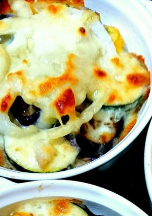 ズッキーニとナスのチーズ焼き 醤油麹-レシピのメイン写真