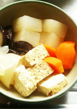鶏スープで優しい煮物-レシピのメイン写真