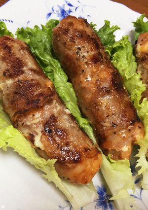 大満足!カサ増しキムチチーズ肉巻き♪-レシピのメイン写真