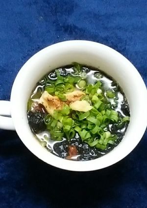 海苔たっぷり餃子スープ-レシピのメイン写真