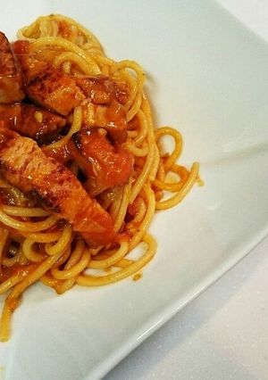 生トマトからトマトソースパスタ-レシピのメイン写真