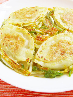 餃子もやしガレット*カレーチーズ-レシピのメイン写真