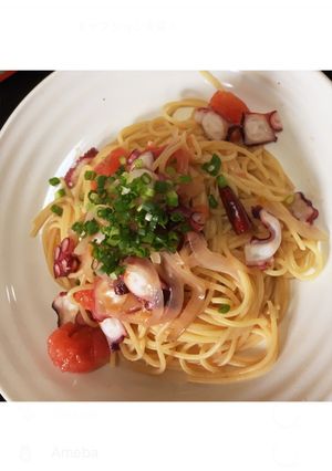 タコとトマトのサッパリパスタ-レシピのメイン写真