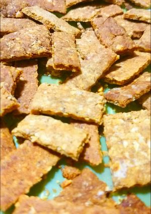 煮干し粉とイワシの煮汁のクラッカー-レシピのメイン写真