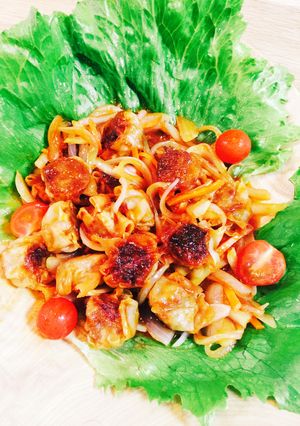 シュウマイアレンジ☆甘酢あん☆時短料理-レシピのメイン写真