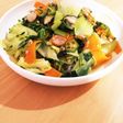 食欲そそる!カレー風味の野菜丼
