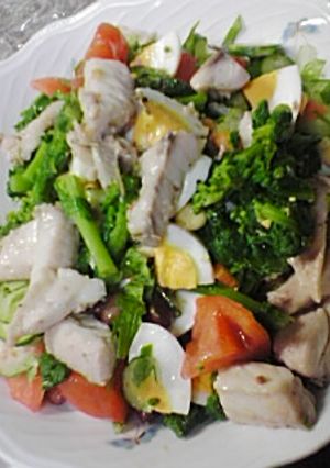 青魚と色々野菜のおとなサラダ-レシピのメイン写真