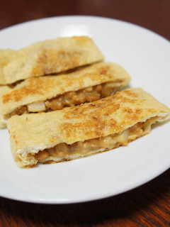油揚げの納豆・長いも包み焼き-レシピのメイン写真