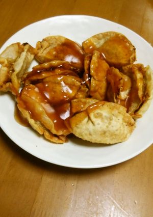 カリッと揚げ餃子の甘酢あん-レシピのメイン写真