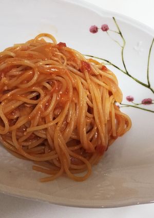牛乳で作る☆ツナのトマトクリームパスタ-レシピのメイン写真