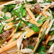 鶏レバニラ炒め♪