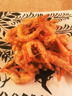 簡単 梅風味 小エビの唐揚げ-レシピのメイン写真