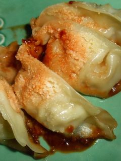 ケチャップ餡のチーズ焼き王将餃子-レシピのメイン写真