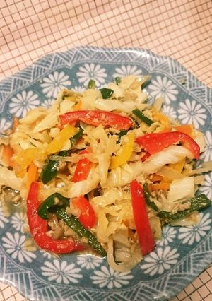 簡単！野菜炒め豚キャベツ☆常備菜おかず♪-レシピのメイン写真