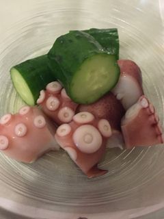 タコときゅうりの酢の物-レシピのメイン写真