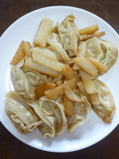 焼王将餃子と長芋の簡単おつまみ♡-レシピのメイン写真