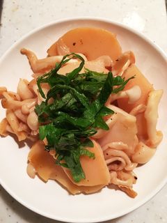 筍とブナピーの簡単バター炒め☆-レシピのメイン写真
