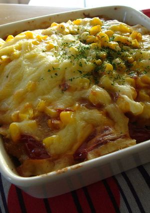 成形いらず！簡単ピザ風ハンバーグ-レシピのメイン写真