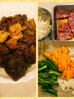 かんたん★和風仕立ての焼肉丼♪-レシピのメイン写真