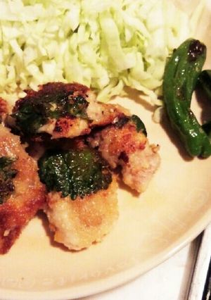 鶏肉の青じそパン粉焼き-レシピのメイン写真