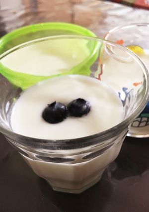 つるん♡簡単ヨーグルトプリン♡離乳食にも-レシピのメイン写真