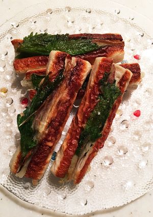 みょうがと大葉の竹輪挟み揚げ☆-レシピのメイン写真