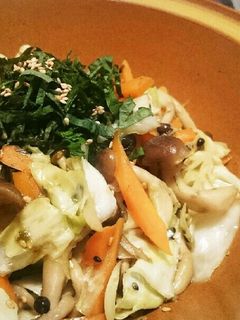 ふりかけ野菜炒め-レシピのメイン写真