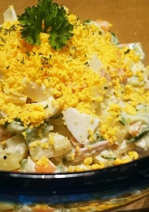 ポテサラin酢たまねぎ-レシピのメイン写真