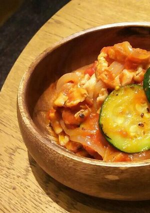 豚バラと夏野菜のトマト煮-レシピのメイン写真
