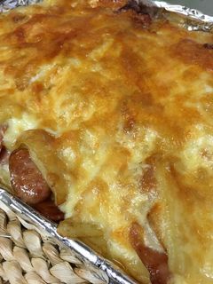 じゃがいもとウインナーのチーズ焼き-レシピのメイン写真