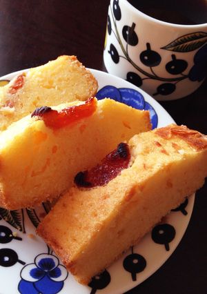 しっとり アプリコットパウンドケーキ-レシピのメイン写真