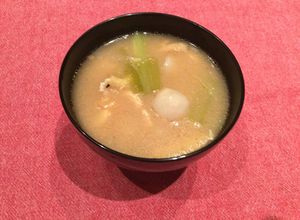 ＊里芋とネギと油揚げのお味噌汁-レシピのメイン写真