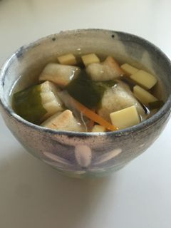 茶碗蒸し風☆卵豆腐でお吸い物☆-レシピのメイン写真
