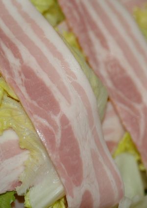 豚とレタスの重ね煮？？-レシピのメイン写真
