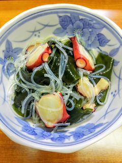 タコとワカメの酢の物-レシピのメイン写真