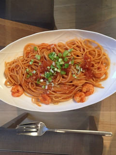 ピリ辛!エビチリスパゲッティ-レシピのメイン写真