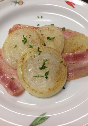 新玉ねぎのステーキ 優しいお味で！-レシピのメイン写真