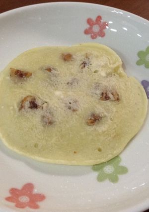 玄米茶とイチジクのパンケーキ-レシピのメイン写真