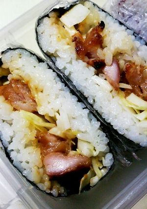 冷凍食品でおにぎらず☆-レシピのメイン写真
