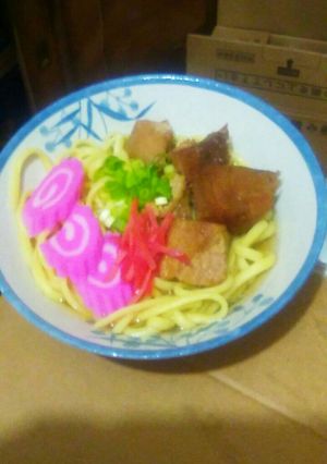 県外でも作れる沖縄そば-レシピのメイン写真