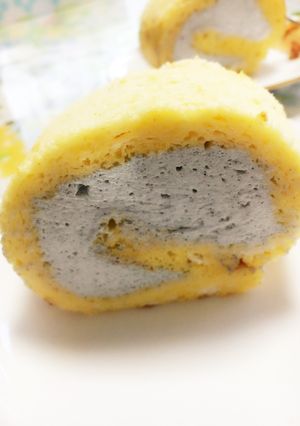 ✲大豆粉deふあふあロールケーキ✲-レシピのメイン写真