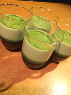 簡単!抹茶とあんこのムース-レシピのメイン写真