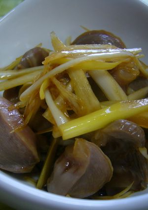 砂肝のおつまみ-レシピのメイン写真