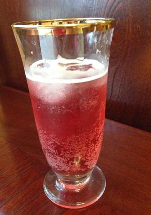 可愛い赤いKombucha(紅茶キノコ)-レシピのメイン写真
