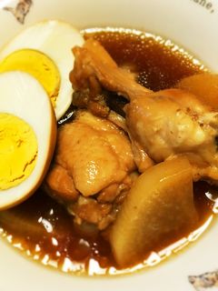 *手羽元と大根のお酢煮*-レシピのメイン写真